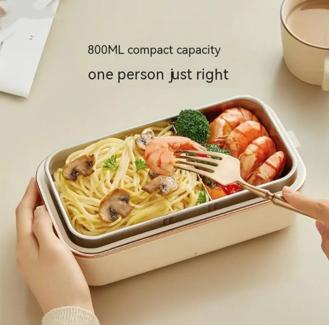 Electric Heating Lunch Box – No Water Needed