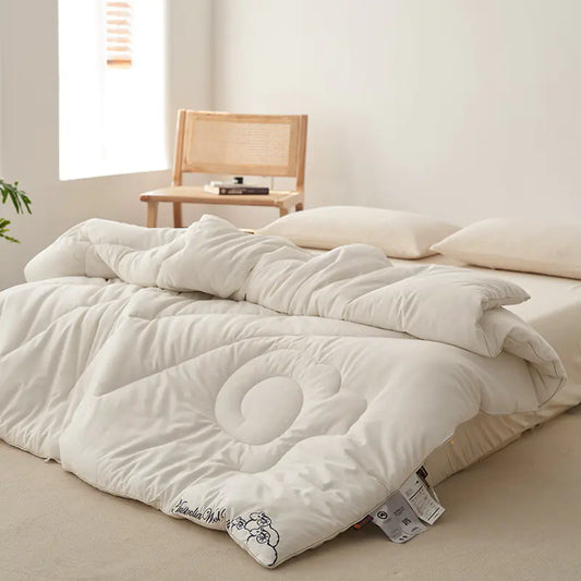 100% Cotton Australian Wool Comforter for All Seasons